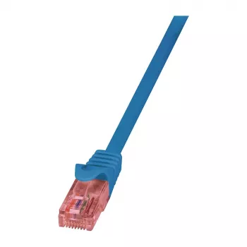 LogiLink PrimeLine Cat.6 U/UTP vara ielāpu kabelis, RJ45, 10m, zils