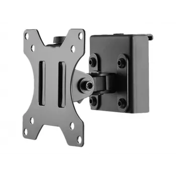 LOGILINK Slatwall grozāms monitora stiprinājums, 13-27 collas, VESA 75/100, 8 kg, melns