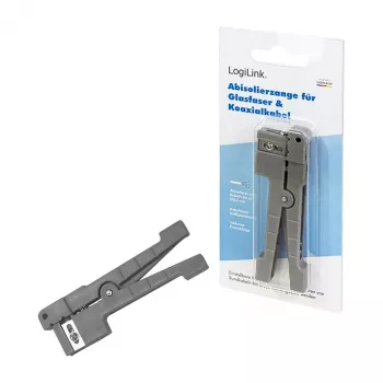 LOGILINK WZ0063 Universāls kabeļu noņēmējs šķiedrai, koaksiālajiem un vara kabeļiem līdz 3,2 mm