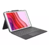 Logitech Combo Touch klaviatūra un folio maciņš ar skārienpaliktni Apple 10,2 collu iPad (7., 8., 9. paaudze) - grafīta - UK izkārtojums