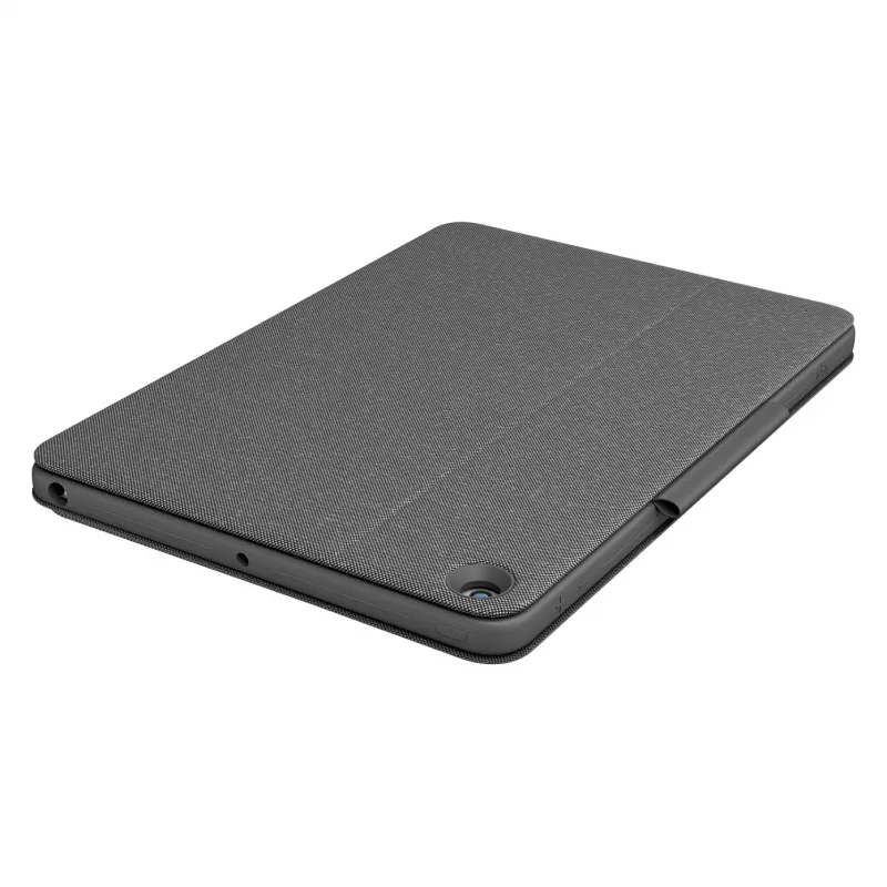 Logitech Combo Touch klaviatūra un folio maciņš ar skārienpaliktni Apple 10,2 collu iPad (7., 8., 9. paaudze) - grafīta - UK izkārtojums