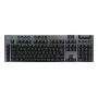 Logitech G G915 X LIGHTSPEED bezvadu RGB mehāniskā spēļu klaviatūra - taustāma - bez ciparu bloka - melna