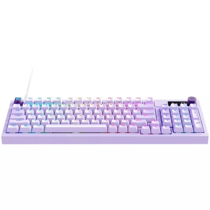 Logitech G316 X 98 vadu spēļu tastatūra - Lilac - US International - taktilie slēdži