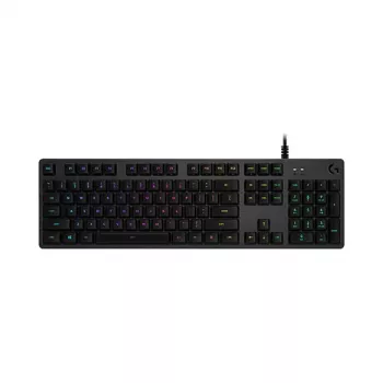 Logitech G512 Carbon mehāniskā spēļu tastatūra - GX Brown Tactile, LIGHTSYNC RGB, USB caurlaide, aviācijas alumīnijs, pilna izmēra