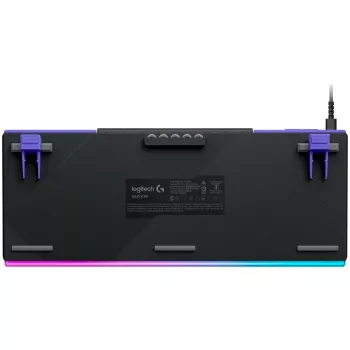 Logitech G512 X 98 vadu spēļu tastatūra - melna, US International, GX Linear mehāniskie slēdži, RGB LIGHTSYNC