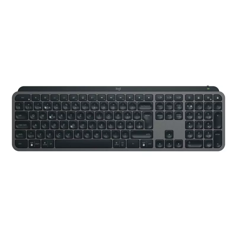 Logitech MX Keys S bezvadu tastatūra - Graphite - Bluetooth