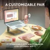 Logitech Pebble 2 Combo Tonal Graphite bezvadu klaviatūras un peles komplekts, AZERTY franču izkārtojums, Bluetooth un Logi Bolt USB uztvērējs, klusi klikšķi, vairākas ierīces, pārstrādāta plastmasa