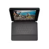 Logitech Rugged Folio Keyboard un Folio Maciņš ar Apple Smart Connector - AZERTY Franču Izkārtojums - Grafīts - Apple 10.9-collu iPad (10. paaudzei)