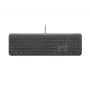 Logitech Signature Slim vadu K620 biznesa tastatūra - grafīta