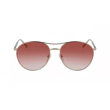 Longchamp LO133S-59770 Sieviešu Butterfly saulesbrilles, Havana rāmis, Brūnas gradienta lēcas, 59mm