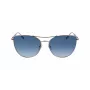 Longchamp LO134S-715 Sieviešu saulesbrilles, zelta metāla rāmis, tauriņa forma, brūnas gradienta lēcas, 58 mm