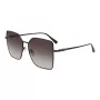 Longchamp LO173S5715001 Sieviešu saulesbrilles - Melns rāmis, Pelēkas lēcas, 57mm