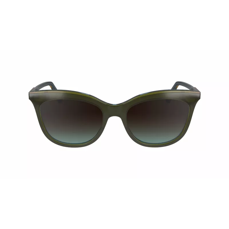 LONGCHAMP LO738S5318310 Sieviešu tauriņveida saulesbrilles Havana Brown 53mm