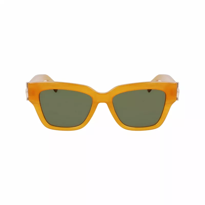 Longchamp LO745S-741 Sieviešu saulesbrilles Havana Acetāts Kvadrātveida 53mm