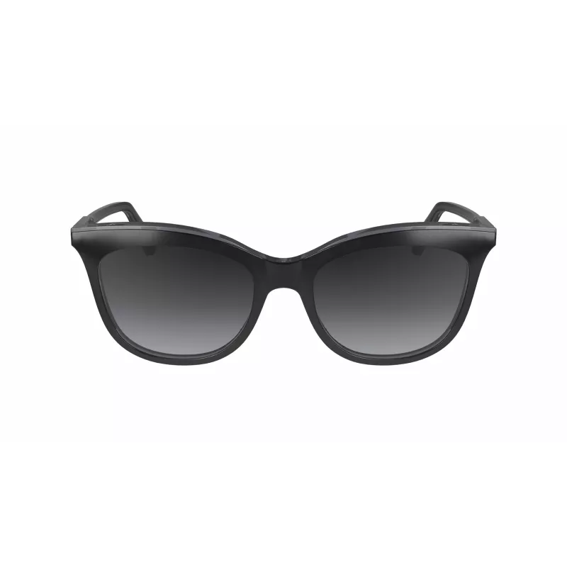 LONGCHAMP Women's Cat Eye Saulesbrilles LO738S5318018 - Havana Acetāta Rāmis ar Brūni Gradienta Lēcām - 53/18/140 mm