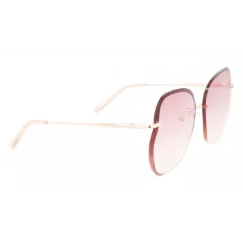 Longchamp LO160S716 sieviešu saulesbrilles Butterfly Havana ar gradienta pelēkām lēcām (65/17/140 mm)