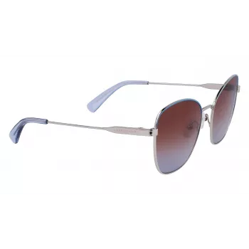 Longchamp Women's LO164S-043 Havana Acetate Square Sunglasses (57/19/140 mm)
