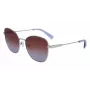 Longchamp Women's LO164S-043 Havana Acetate Square Sunglasses (57/19/140 mm)