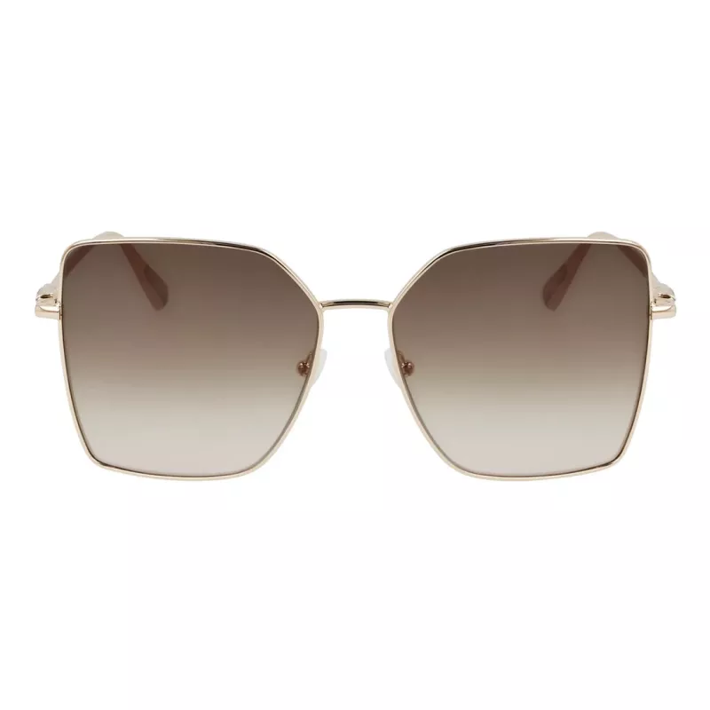 LONGCHAMP Women's LO173SN571570 Rectangular Acetate Sunglasses 57mm