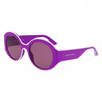 LONGCHAMP Women's LO758S-500 Saulesbrilles Havana Brown Gradient 53mm