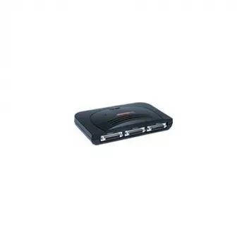 Longshine LCS-PS130 tīkla drukas serveris – 10/100 Ethernet, 3x paralēlie porti, Web pārvaldība, SMB