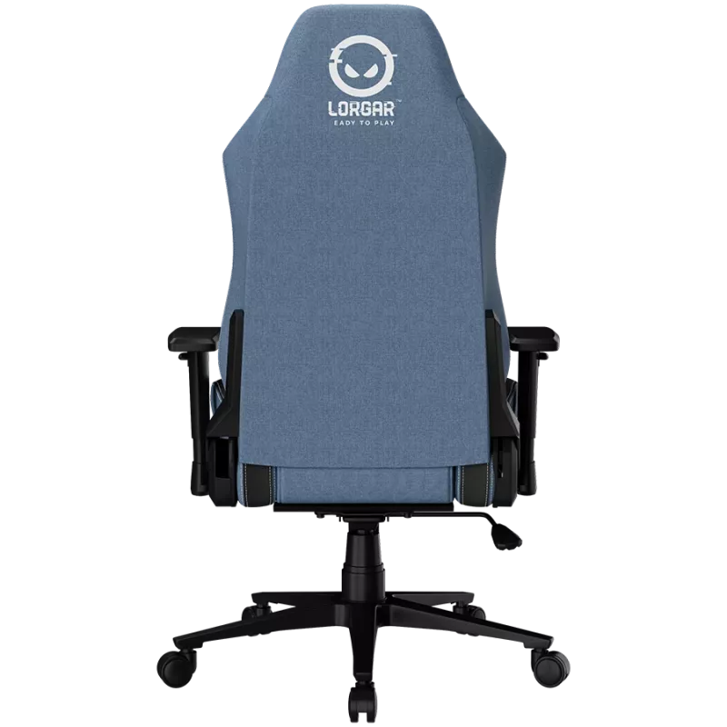 LORGAR CHA41 Ergonomic Gaming Chair Advanced, Premium Anti-Stain Fabric, Blue