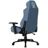 LORGAR CHA41 Ergonomic Gaming Chair Advanced, Premium Anti-Stain Fabric, Blue