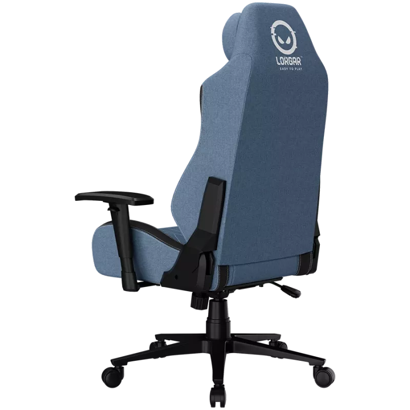 LORGAR CHA41 Ergonomic Gaming Chair Advanced, Premium Anti-Stain Fabric, Blue
