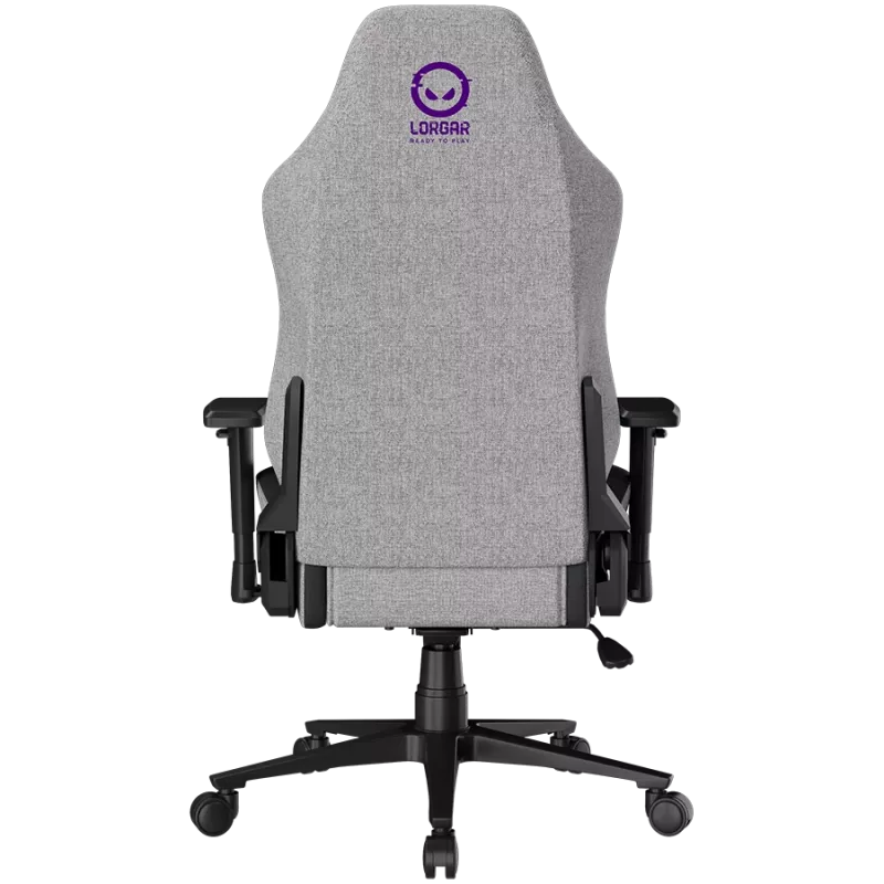 LORGAR CHA41 Ergonomic Gaming Chair Advanced, Premium Anti-Stain Fabric, Grey