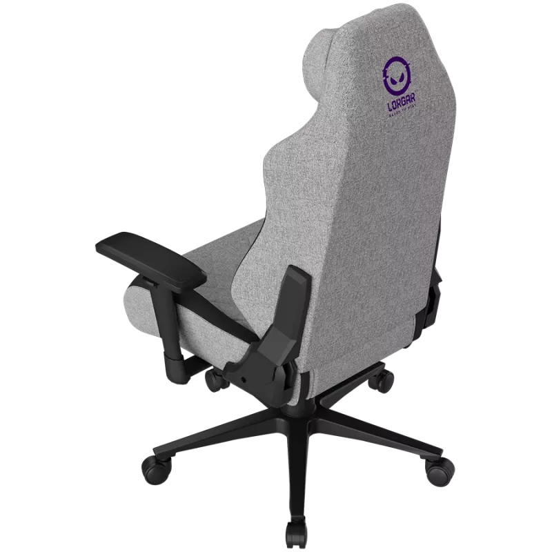 LORGAR CHA41 Ergonomic Gaming Chair Advanced, Premium Anti-Stain Fabric, Grey