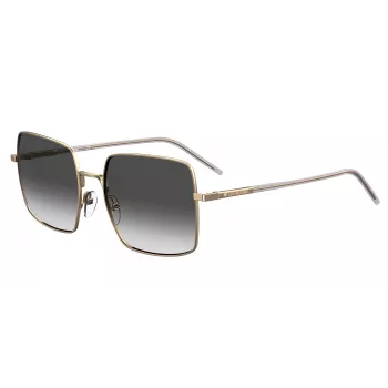 LOVE MOSCHINO Sieviešu saulesbrilles MOL022S0009O Melna Pelēka 56mm