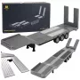 Zemā platforma piekabe Scania 770S Huina Gray 1:18