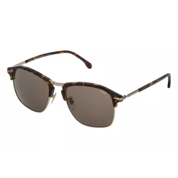 LOZZA MAN SL2292M-08FT Saulesbrilles Havana Bruņurupucis Acetāts Taisnstūrveida 55mm