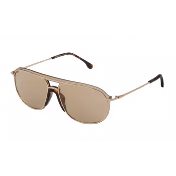 LOZZA MAN SL233899300G Saulesbrilles ar Shield rāmi, UV400 polikarbonāta lēcām, lēcu platums 99 mm, deniņu garums 145 mm