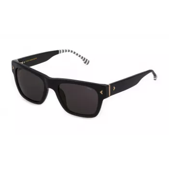 LOZZA MAN SL4264530700 Saulesbrilles Havana Acetāta Rāmis Pelēkas Polikarbonāta Lēcas 53/20/145 mm