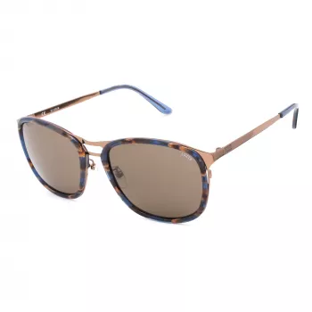 LOZZA SL2199 Unisex Saulesbrilles - Taisnstūra Acetāta Rāmis UV400 Aizsardzība - 57/20/135 mm