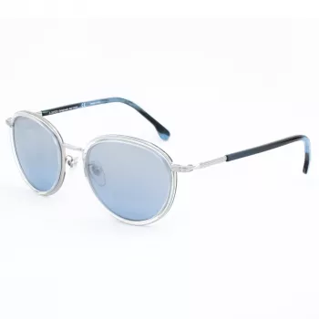 LOZZA SL2254M-579X Unisex Saulesbrilles Havana Acetāta Rāmis Brūnas Gradienta Lēcas 52mm