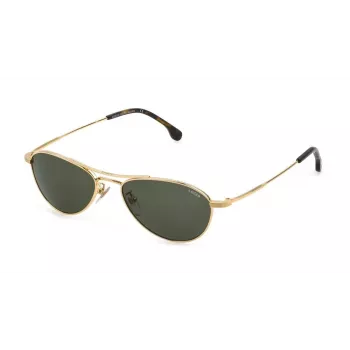 LOZZA SL2400-540300 Vīriešu taisnstūra saulesbrilles Havana Brūna 54/20/145 mm UV400