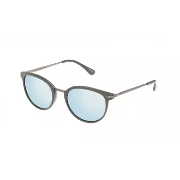 LOZZA SL4027M519GWX Unisex saulesbrilles - Havana acetāta rāmis, brūnas polikarbonāta lēcas, UV400 aizsardzība, 51/20/140 mm