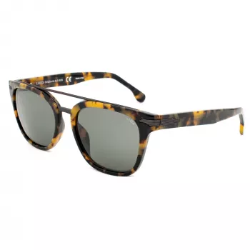 LOZZA SL4112M-0960 Vīriešu saulesbrilles Havana taisnstūrveida acetāta pilns rāmis UV400