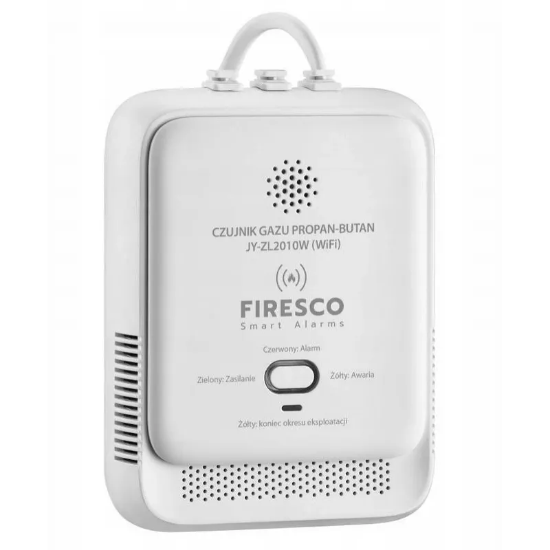 LPG Propāna-Butāna Gāzes Sensors Firesco JY-ZL2010W ar WiFi un Tuya App