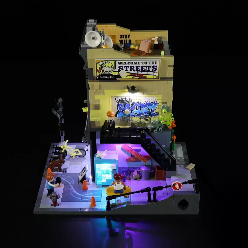 Lumibricks Skeitbordu veikala komplekts