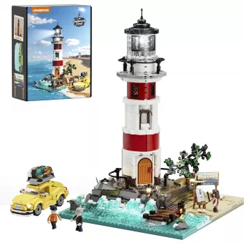Lumibricks Sunrise Lighthouse būvbloku komplekts ar LED apgaismojumu