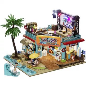 Lumibricks Surfshop – mirdzošu klucīšu konstruktors