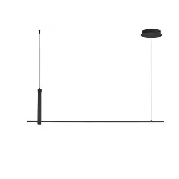 Piekaramā lampa Luminaire Pendant 20W LED melna 1200lm