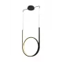 Luminaire Pendant 48W LED melns 2880lm