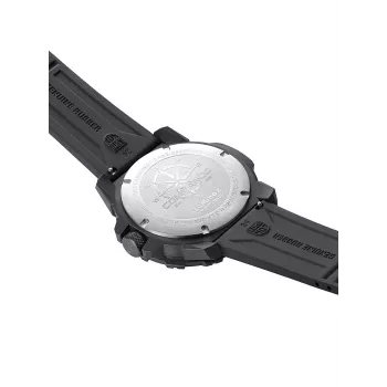 Luminox Atacama Field Day Date vīriešu pulkstenis XL.3321 45mm melns ciparnīca melna ādas siksniņa