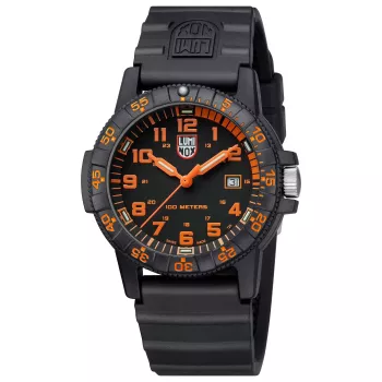 LUMINOX vīriešu pulkstenis XS.0329 44mm Šveices kvarcs Carbonox melna gumija