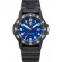 Luminox XS.0323.L vīriešu pulkstenis 44mm Šveices kvarcs ar zilu ciparnīcu un melnu gumijas siksnu