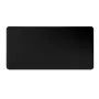 LUMIVIDA lielais PVC ādas pelu paliktnis ar neslīdošu gumijas pamatni, 1200x600mm, melns